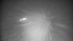 Modrá sjezdovka - dojezd k lanové dráze