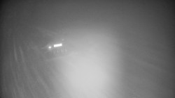 Modrá sjezdovka - dojezd k lanové dráze