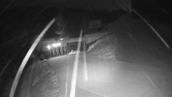 Modrá sjezdovka - dojezd k lanové dráze