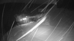 Modrá sjezdovka - dojezd k lanové dráze