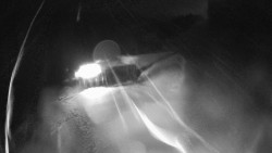 Modrá sjezdovka - dojezd k lanové dráze