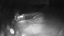 Modrá sjezdovka - dojezd k lanové dráze