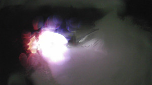 Červenohorské sedlo - Modrá sjezdovka - dojezd k lanové dráze - 7.12.2025 v 03:00 Červenohorské sedlo - Modrá sjezdovka - dojezd k lanové dráze - 7.12.2025 v 03:00