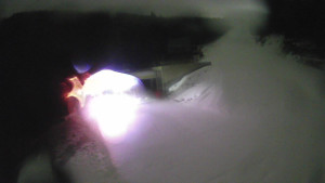 Červenohorské sedlo - Modrá sjezdovka - dojezd k lanové dráze - 7.12.2025 v 04:00 Červenohorské sedlo - Modrá sjezdovka - dojezd k lanové dráze - 7.12.2025 v 04:00