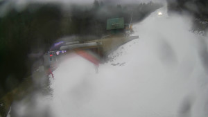 Červenohorské sedlo - Modrá sjezdovka - dojezd k lanové dráze - 7.12.2025 v 15:30 Červenohorské sedlo - Modrá sjezdovka - dojezd k lanové dráze - 7.12.2025 v 15:30