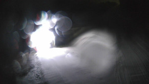 Červenohorské sedlo - Modrá sjezdovka - dojezd k lanové dráze - 7.12.2025 v 17:00 Červenohorské sedlo - Modrá sjezdovka - dojezd k lanové dráze - 7.12.2025 v 17:00