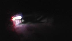 Modrá sjezdovka - dojezd k lanové dráze