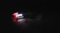 Modrá sjezdovka - dojezd k lanové dráze