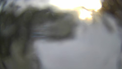 Modrá sjezdovka - dojezd k lanové dráze