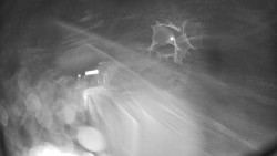 Modrá sjezdovka - dojezd k lanové dráze