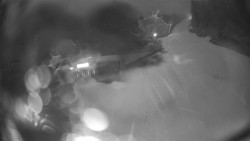 Modrá sjezdovka - dojezd k lanové dráze