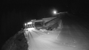 Červenohorské sedlo - Modrá sjezdovka - dojezd k lanové dráze - 22.12.2025 v 05:50 Červenohorské sedlo - Modrá sjezdovka - dojezd k lanové dráze - 22.12.2025 v 05:50