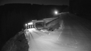 Červenohorské sedlo - Modrá sjezdovka - dojezd k lanové dráze - 22.12.2025 v 06:31 Červenohorské sedlo - Modrá sjezdovka - dojezd k lanové dráze - 22.12.2025 v 06:31