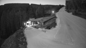 Červenohorské sedlo - Modrá sjezdovka - dojezd k lanové dráze - 22.12.2025 v 07:00 Červenohorské sedlo - Modrá sjezdovka - dojezd k lanové dráze - 22.12.2025 v 07:00