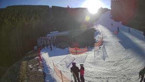 Červenohorské sedlo - Modrá sjezdovka - dojezd k lanové dráze - 22.12.2025 v 13:00 Červenohorské sedlo - Modrá sjezdovka - dojezd k lanové dráze - 22.12.2025 v 13:00