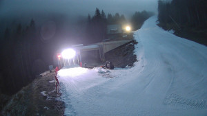 Červenohorské sedlo - Modrá sjezdovka - dojezd k lanové dráze - 22.12.2025 v 16:30 Červenohorské sedlo - Modrá sjezdovka - dojezd k lanové dráze - 22.12.2025 v 16:30