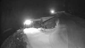 Červenohorské sedlo - Modrá sjezdovka - dojezd k lanové dráze - 22.12.2025 v 18:20 Červenohorské sedlo - Modrá sjezdovka - dojezd k lanové dráze - 22.12.2025 v 18:20