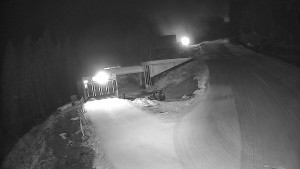 Červenohorské sedlo - Modrá sjezdovka - dojezd k lanové dráze - 22.12.2025 v 18:40 Červenohorské sedlo - Modrá sjezdovka - dojezd k lanové dráze - 22.12.2025 v 18:40