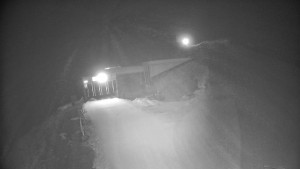 Červenohorské sedlo - Modrá sjezdovka - dojezd k lanové dráze - 22.12.2025 v 19:10 Červenohorské sedlo - Modrá sjezdovka - dojezd k lanové dráze - 22.12.2025 v 19:10