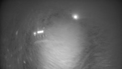 Modrá sjezdovka - dojezd k lanové dráze