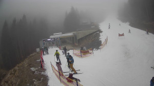 Červenohorské sedlo - Modrá sjezdovka - dojezd k lanové dráze - 23.12.2025 v 10:30 Červenohorské sedlo - Modrá sjezdovka - dojezd k lanové dráze - 23.12.2025 v 10:30