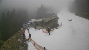 Červenohorské sedlo - Modrá sjezdovka - dojezd k lanové dráze - 23.12.2025 v 11:00 Červenohorské sedlo - Modrá sjezdovka - dojezd k lanové dráze - 23.12.2025 v 11:00