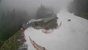 Červenohorské sedlo - Modrá sjezdovka - dojezd k lanové dráze - 23.12.2025 v 14:30 Červenohorské sedlo - Modrá sjezdovka - dojezd k lanové dráze - 23.12.2025 v 14:30