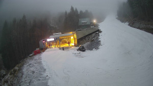 Červenohorské sedlo - Modrá sjezdovka - dojezd k lanové dráze - 23.12.2025 v 16:00 Červenohorské sedlo - Modrá sjezdovka - dojezd k lanové dráze - 23.12.2025 v 16:00