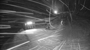 Červenohorské sedlo - Modrá sjezdovka - dojezd k lanové dráze - 23.12.2025 v 18:01 Červenohorské sedlo - Modrá sjezdovka - dojezd k lanové dráze - 23.12.2025 v 18:01