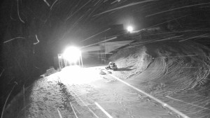 Červenohorské sedlo - Modrá sjezdovka - dojezd k lanové dráze - 23.12.2025 v 18:10 Červenohorské sedlo - Modrá sjezdovka - dojezd k lanové dráze - 23.12.2025 v 18:10