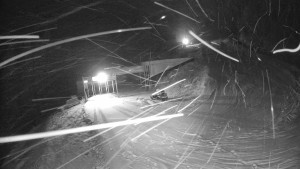 Červenohorské sedlo - Modrá sjezdovka - dojezd k lanové dráze - 23.12.2025 v 18:20 Červenohorské sedlo - Modrá sjezdovka - dojezd k lanové dráze - 23.12.2025 v 18:20