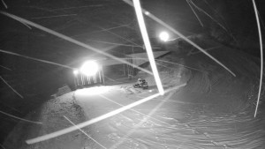 Červenohorské sedlo - Modrá sjezdovka - dojezd k lanové dráze - 23.12.2025 v 19:10 Červenohorské sedlo - Modrá sjezdovka - dojezd k lanové dráze - 23.12.2025 v 19:10