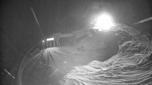 Červenohorské sedlo - Modrá sjezdovka - dojezd k lanové dráze - 23.12.2025 v 21:40 Červenohorské sedlo - Modrá sjezdovka - dojezd k lanové dráze - 23.12.2025 v 21:40