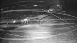 Modrá sjezdovka - dojezd k lanové dráze