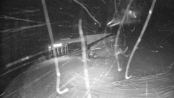 Modrá sjezdovka - dojezd k lanové dráze