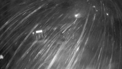 Modrá sjezdovka - dojezd k lanové dráze