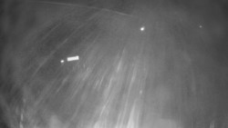 Modrá sjezdovka - dojezd k lanové dráze