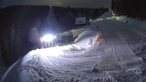 Červenohorské sedlo - Modrá sjezdovka - dojezd k lanové dráze - 4.1.2026 v 17:00 Červenohorské sedlo - Modrá sjezdovka - dojezd k lanové dráze - 4.1.2026 v 17:00