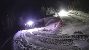 Červenohorské sedlo - Modrá sjezdovka - dojezd k lanové dráze - 4.1.2026 v 18:00 Červenohorské sedlo - Modrá sjezdovka - dojezd k lanové dráze - 4.1.2026 v 18:00