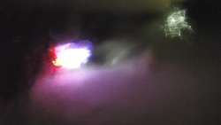 Modrá sjezdovka - dojezd k lanové dráze