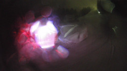 Modrá sjezdovka - dojezd k lanové dráze