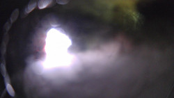 Modrá sjezdovka - dojezd k lanové dráze