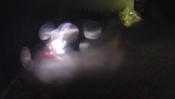 Modrá sjezdovka - dojezd k lanové dráze