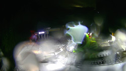 Modrá sjezdovka - dojezd k lanové dráze