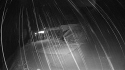 Modrá sjezdovka - dojezd k lanové dráze