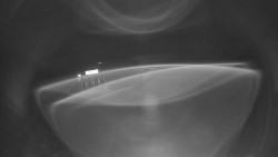 Modrá sjezdovka - dojezd k lanové dráze