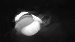 Modrá sjezdovka - dojezd k lanové dráze