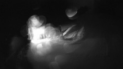 Modrá sjezdovka - dojezd k lanové dráze