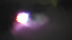 Modrá sjezdovka - dojezd k lanové dráze