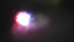 Modrá sjezdovka - dojezd k lanové dráze